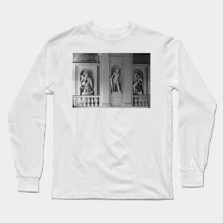 Bologna University Statues III. Italy 2011 Long Sleeve T-Shirt